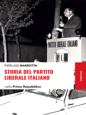 cover image of Storia del Partito Liberale Italiano